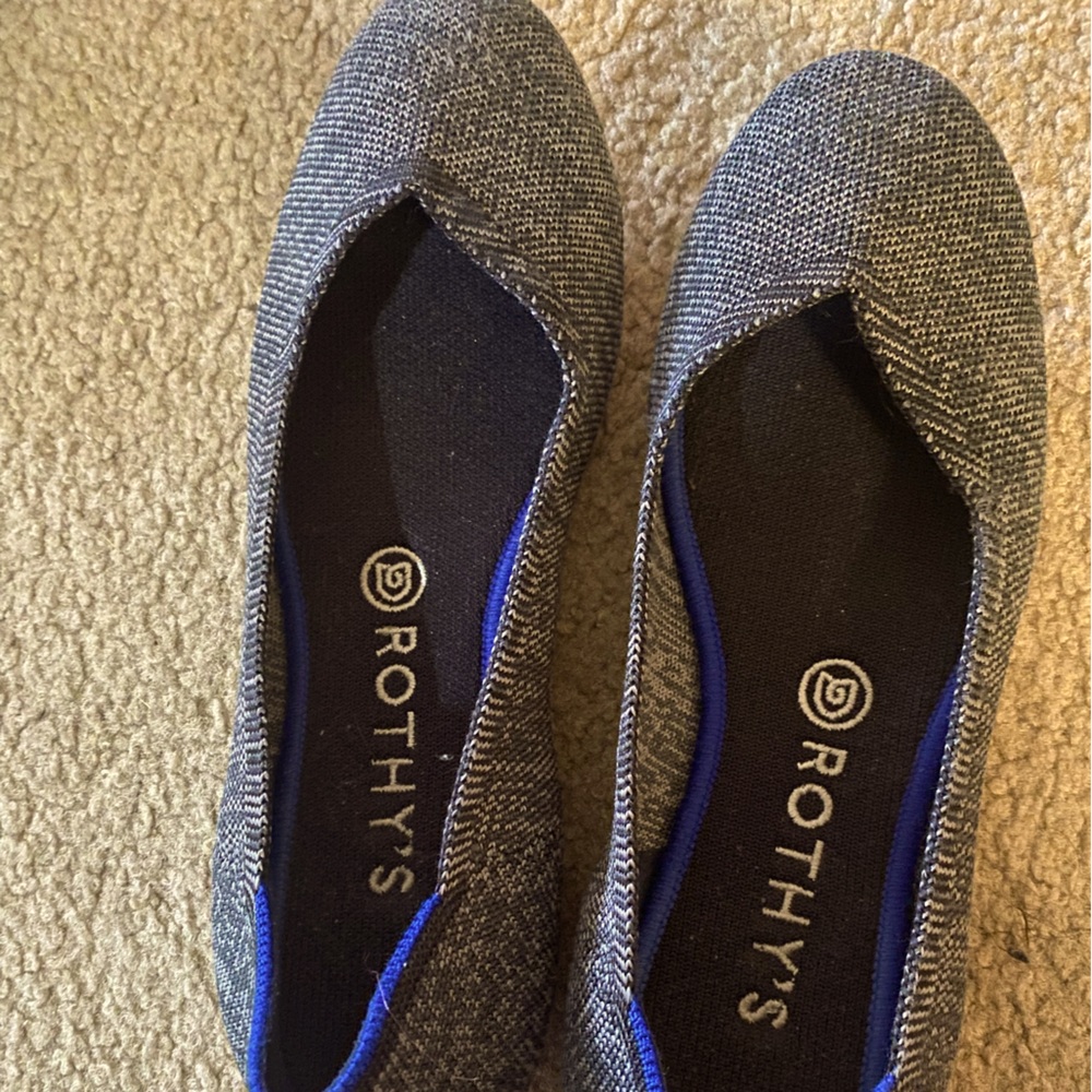 Gray and Pink Rothys